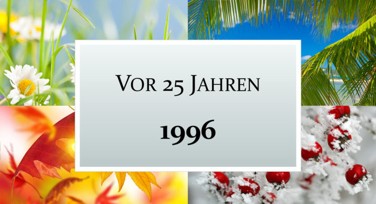 Das Quiz zum Jahr 1996